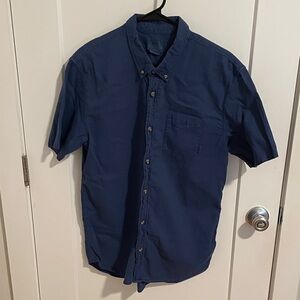 Vans Dark Blue Casual Button-Down Shirt
